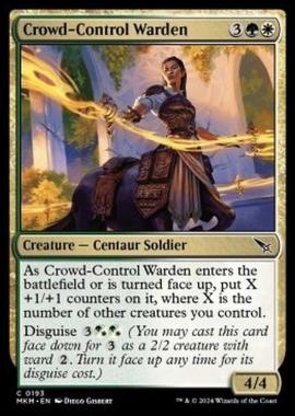 Crowd-Control Warden - Crowd-Control Warden - [MKM] [NM] [Foil]
