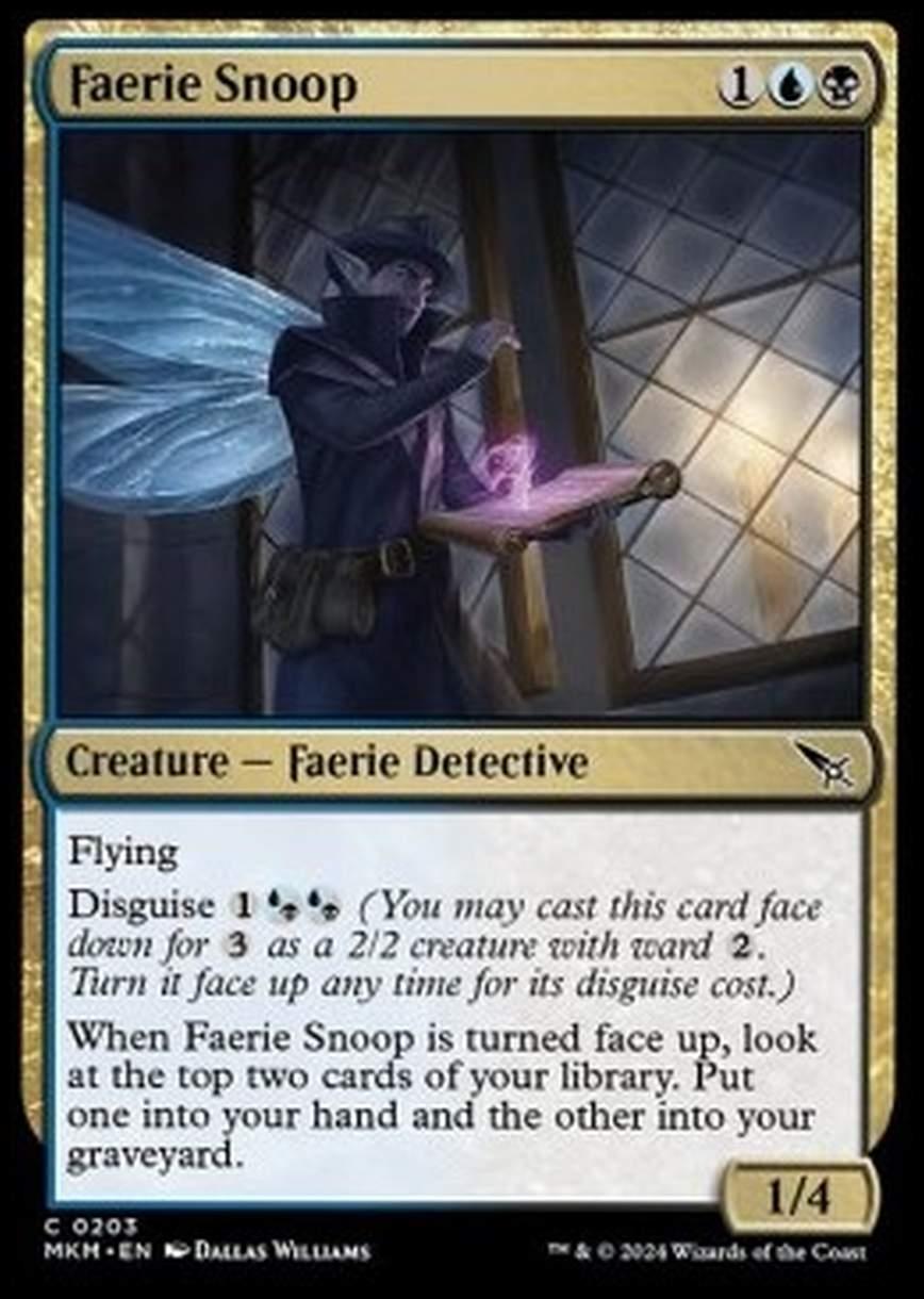Faerie Snoop - Faerie Snoop - [MKM] [NM] [Foil]