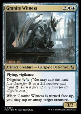 Granite Witness - Granite Witness - [MKM] [NM] [Foil]