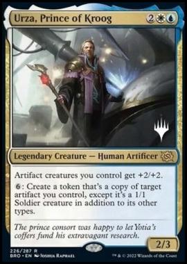 Urza, Prince of Kroog (V.2) - Urza, Principe di Kroog (V.2) - [PBRO] [NM]