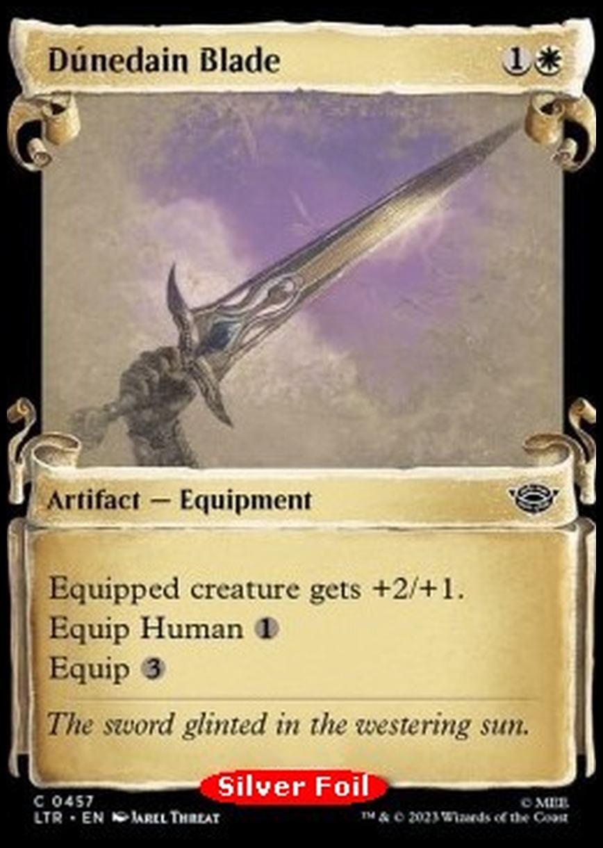 Dúnedain Blade (V.2) - Dúnedain Blade (V.2) - [LTRH] [NM] [Foil]
