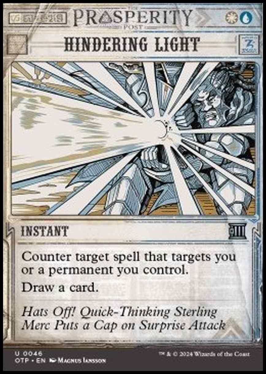 Hindering Light - Hindering Light - [OTP] [NM] [Foil]