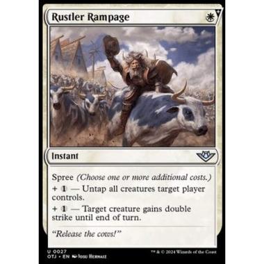 Rustler Rampage - Rustler Rampage - [OTJ] [NM] [Foil]