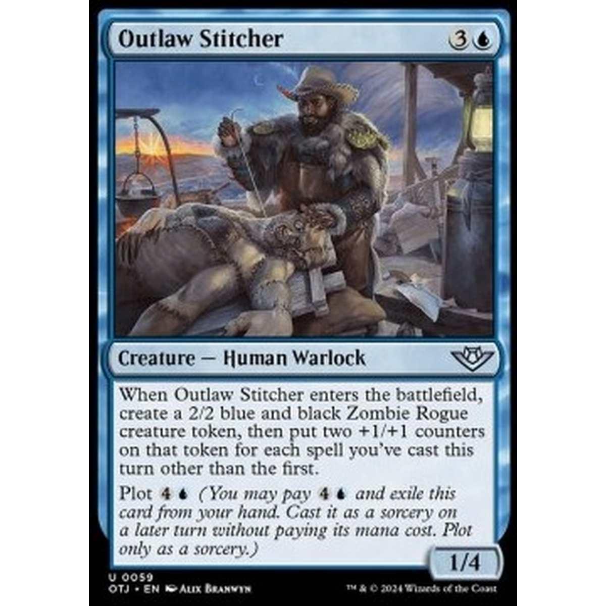 Outlaw Stitcher - Outlaw Stitcher - [OTJ] [NM] [Foil]