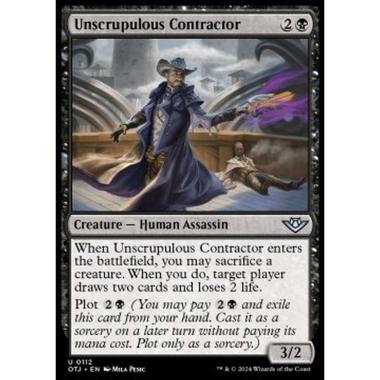 Unscrupulous Contractor - Unscrupulous Contractor - [OTJ] [NM] [Foil]