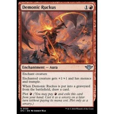 Demonic Ruckus - Demonic Ruckus - [OTJ] [NM] [Foil]