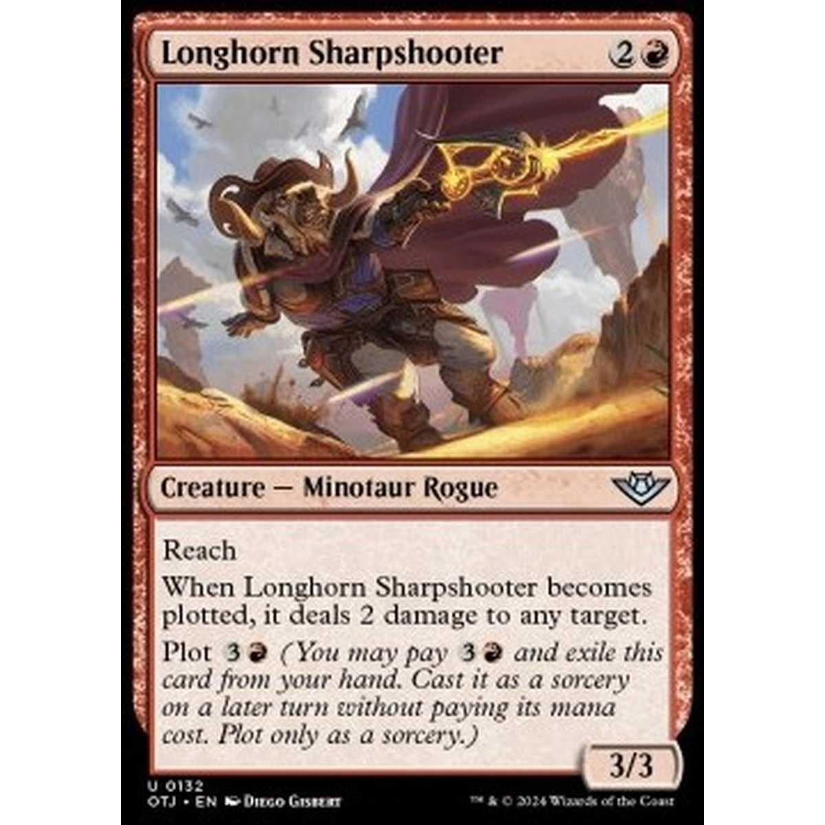 Longhorn Sharpshooter - Longhorn Sharpshooter - [OTJ] [NM] [Foil]