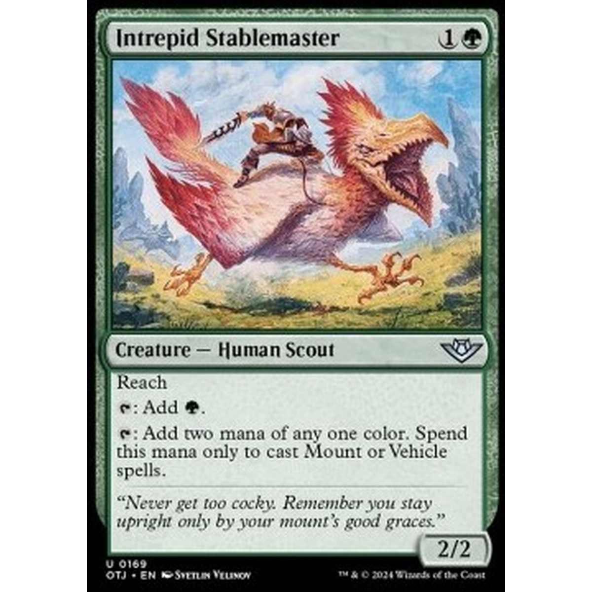 Intrepid Stablemaster - Intrepid Stablemaster - [OTJ] [NM] [Foil]