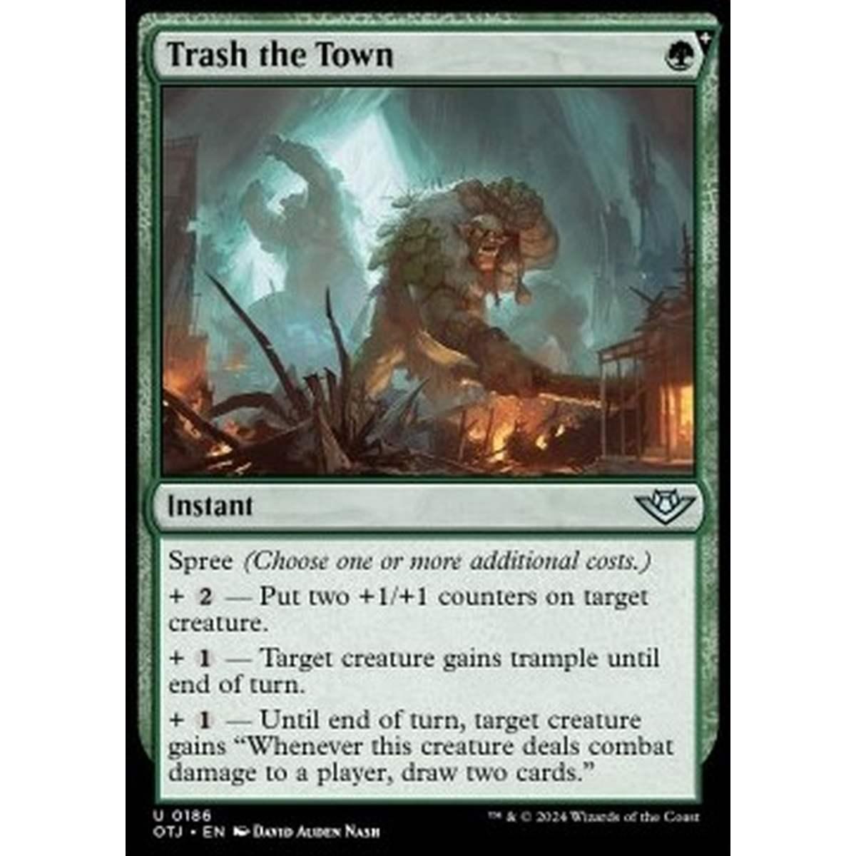 Trash the Town - Trash the Town - [OTJ] [NM] [Foil]