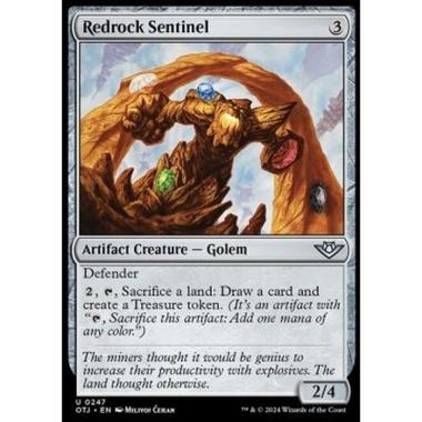 Redrock Sentinel - Redrock Sentinel - [OTJ] [NM] [Foil]