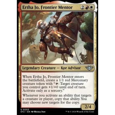 Ertha Jo, Frontier Mentor - Ertha Jo, Frontier Mentor - [OTJ] [NM] [Foil]