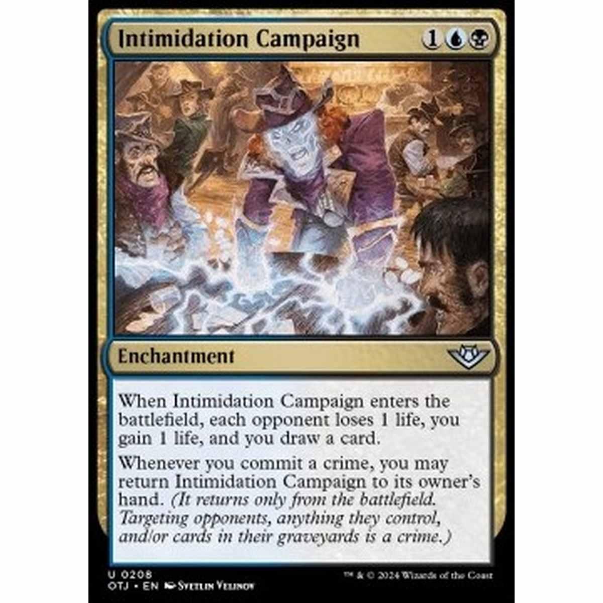 Intimidation Campaign - Intimidation Campaign - [OTJ] [NM] [Foil]