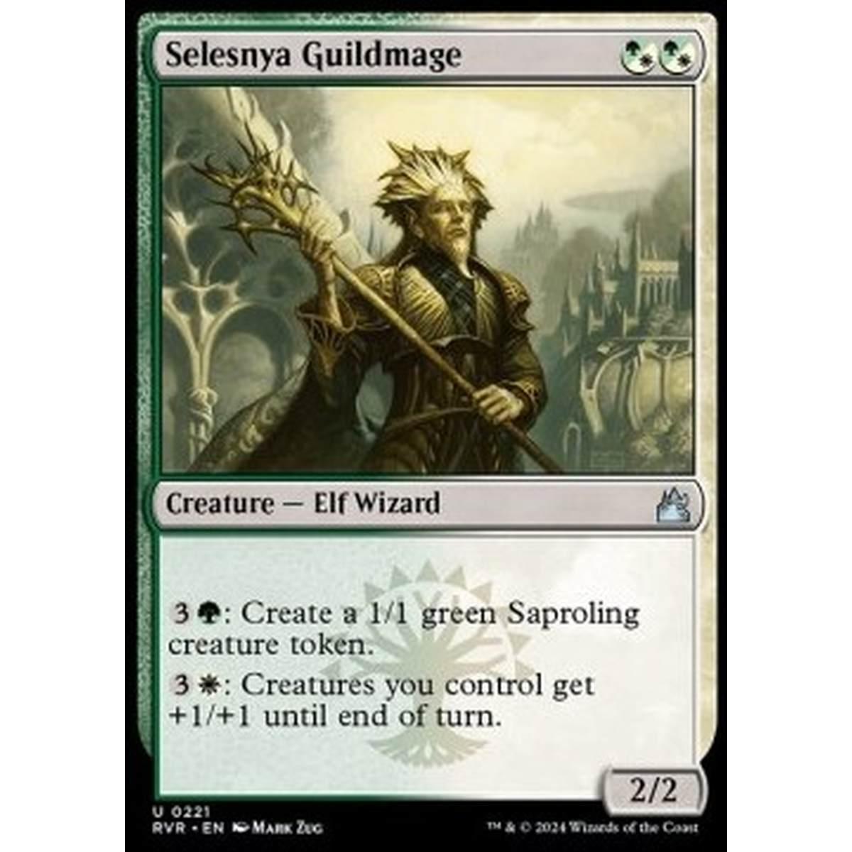 Selesnya Guildmage - Selesnya Guildmage - [RVR] [NM] [Foil]