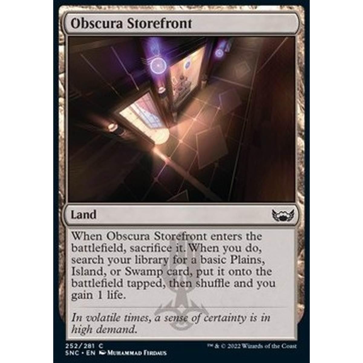 Obscura Storefront - Obscura Storefront - [SNC] [NM]