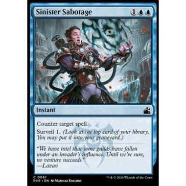 Sinister Sabotage - Sinister Sabotage - [RVR] [NM] [Foil]