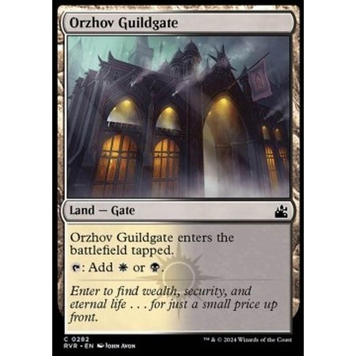 Orzhov Guildgate - Orzhov Guildgate - [RVR] [NM] [Foil]