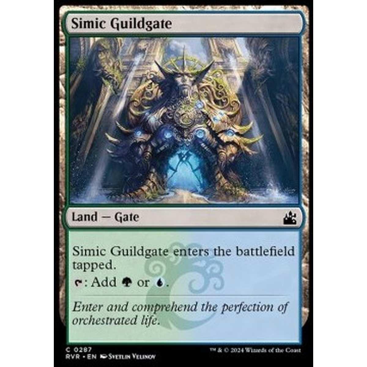Simic Guildgate - Simic Guildgate - [RVR] [NM] [Foil]