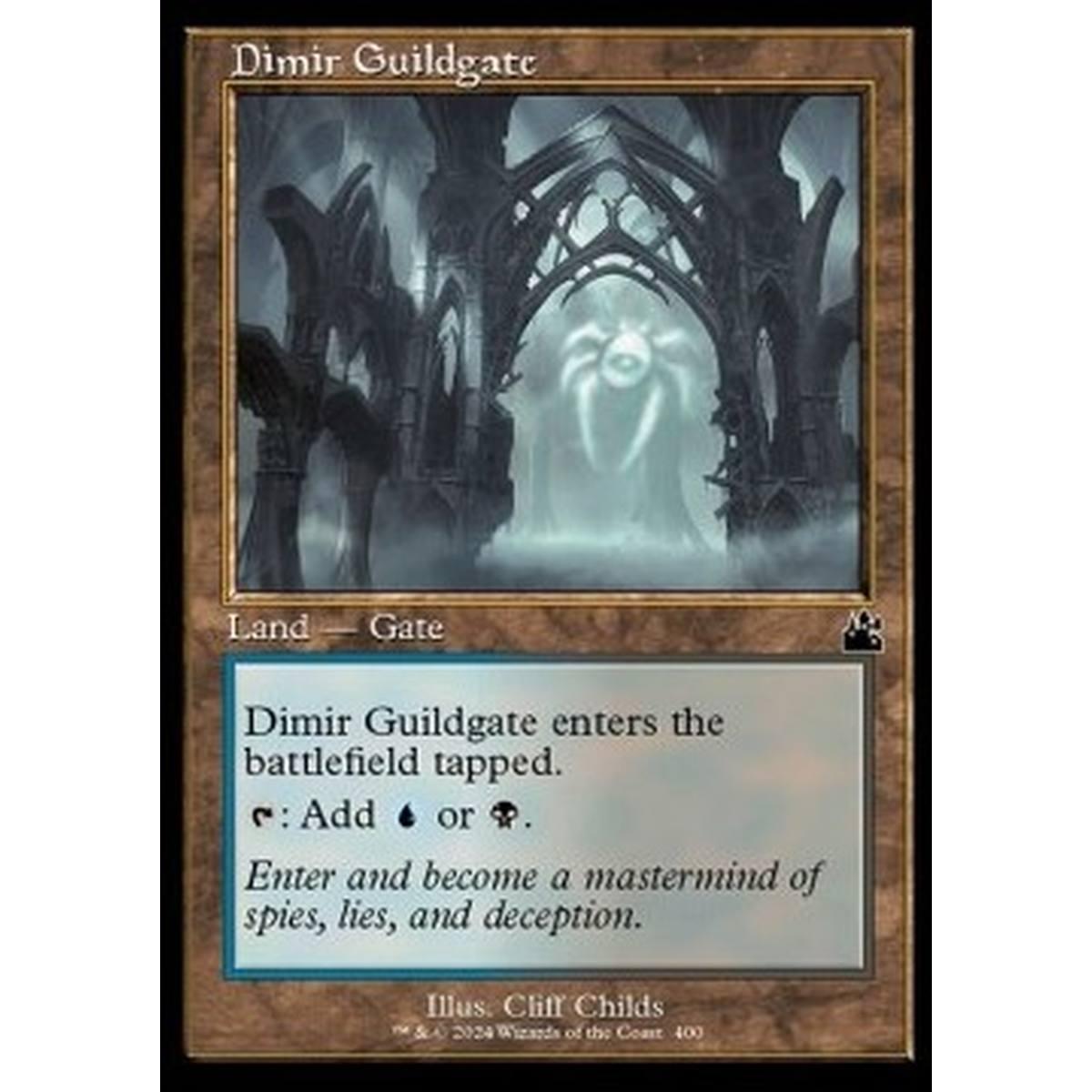 Dimir Guildgate - Dimir Guildgate - [XRVR] [NM] [Foil]
