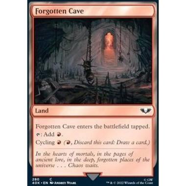 Forgotten Cave - Caverna Dimenticata - [40K] [NM]