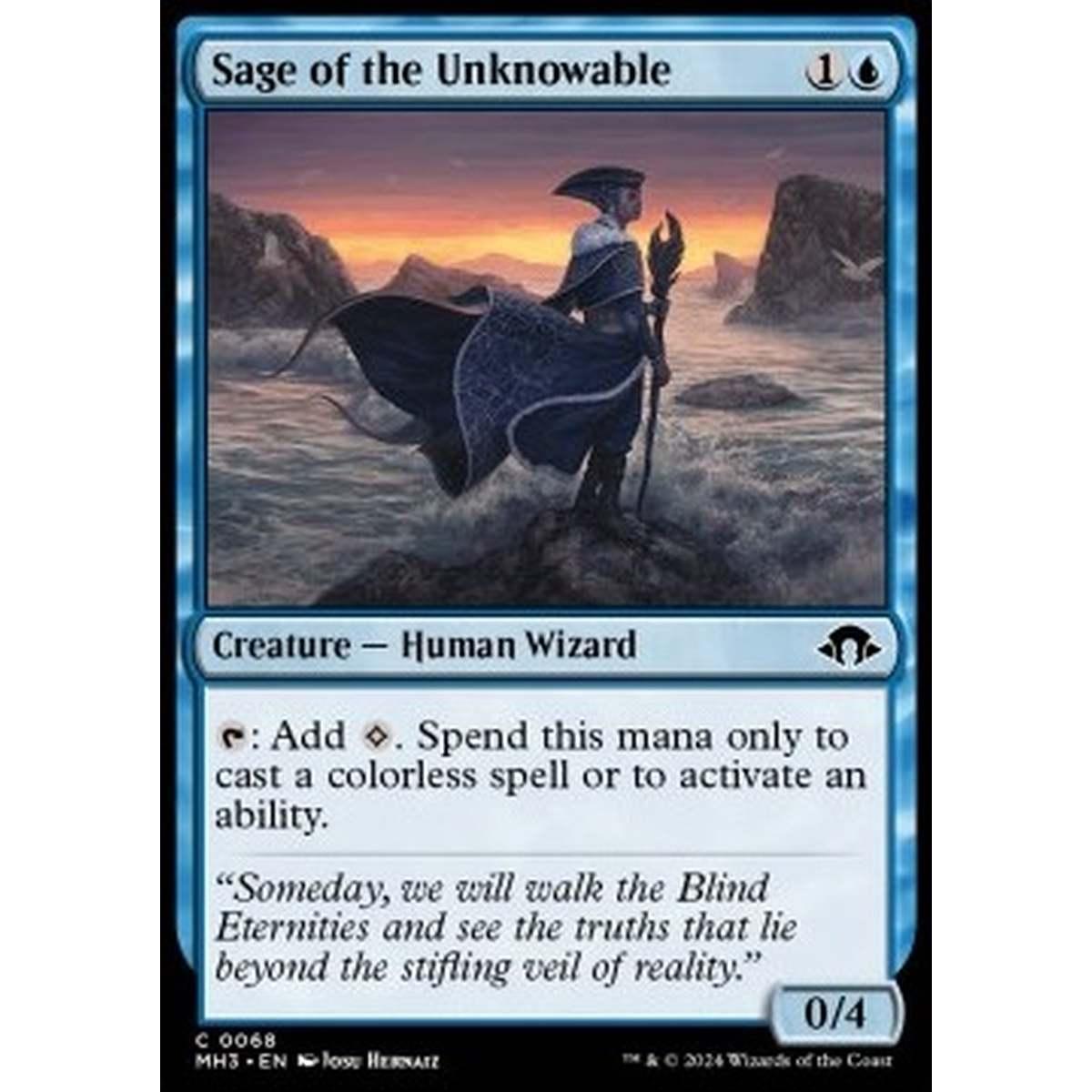 Sage of the Unknowable - Sage of the Unknowable - [MH3] [NM] [Foil]