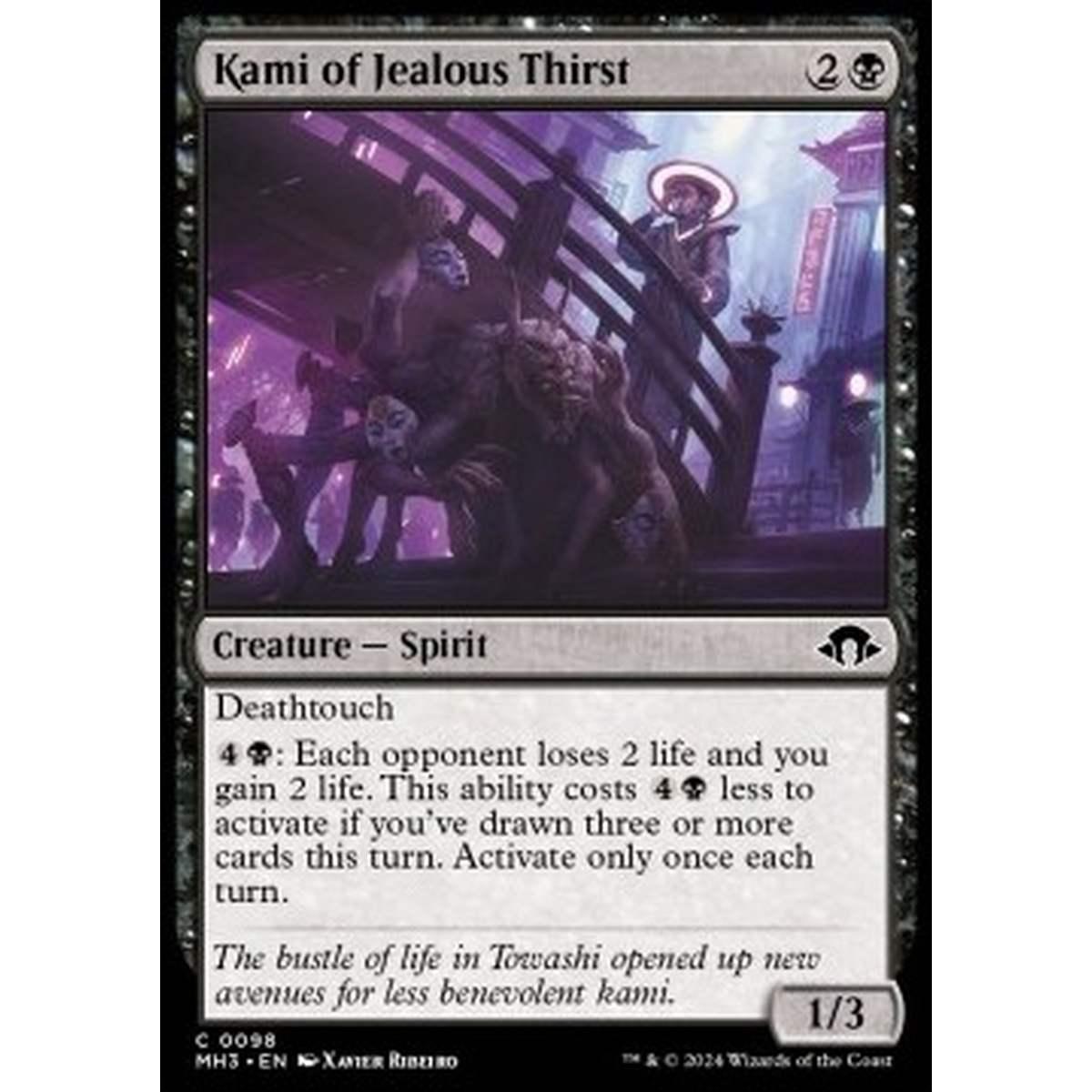 Kami of Jealous Thirst - Kami of Jealous Thirst - [MH3] [NM] [Foil]