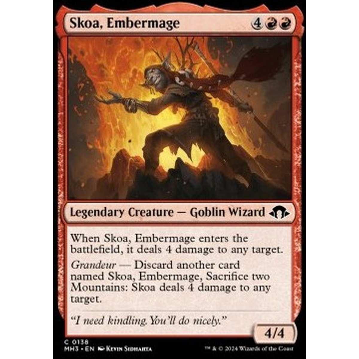 Skoa, Embermage - Skoa, Embermage - [MH3] [NM] [Foil]