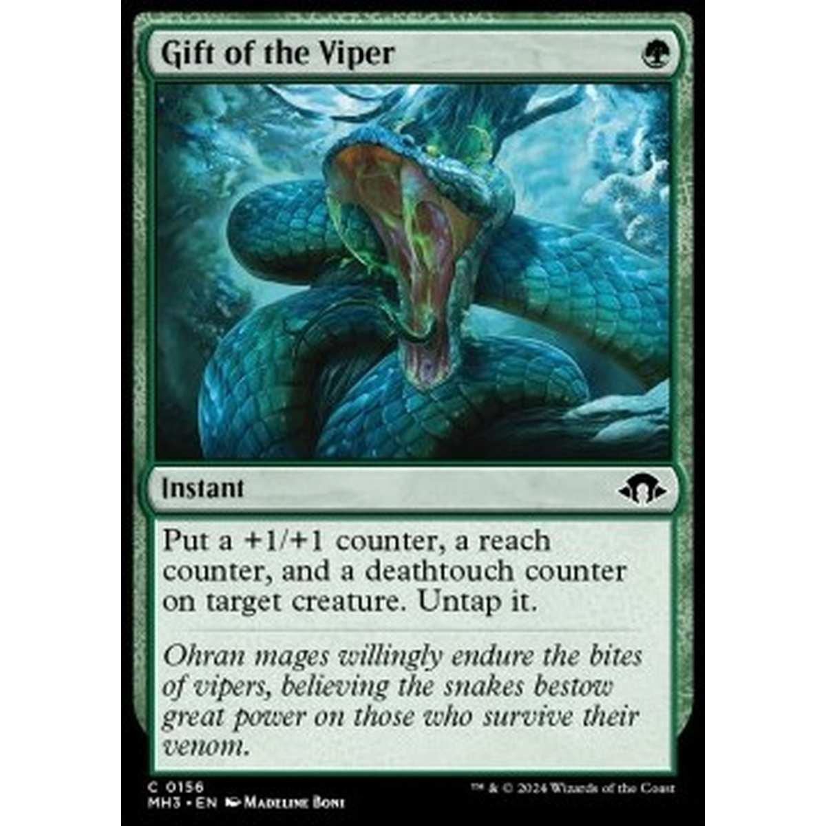 Gift of the Viper - Gift of the Viper - [MH3] [NM] [Foil]