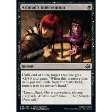 Ashnod's Intervention - Ashnod's Intervention - [BRO] [NM]