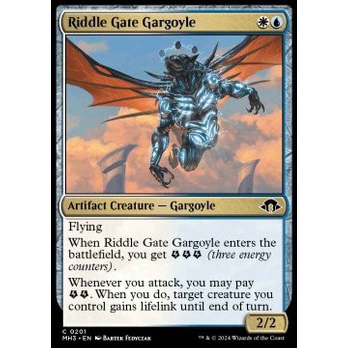 Riddle Gate Gargoyle - Riddle Gate Gargoyle - [MH3] [NM] [Foil]