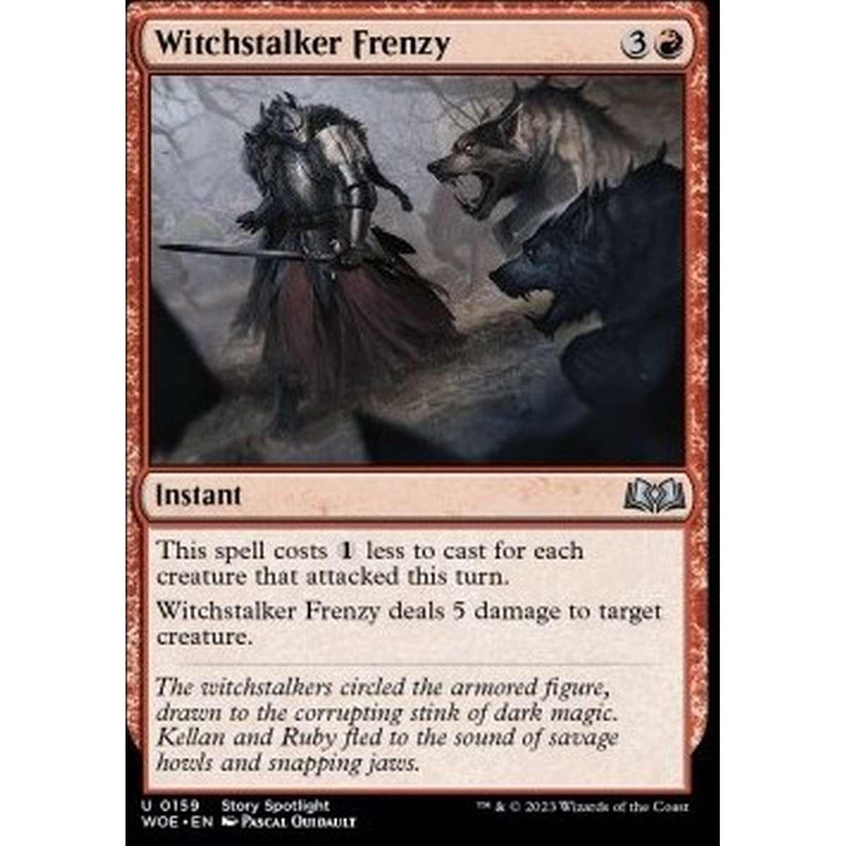Witchstalker Frenzy - Witchstalker Frenzy - [WOE] [NM]