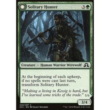 Solitary Hunter / One of the Pack - Cacciatore Solitario // Uno del Branco - [SOI] [NM] [Foil]