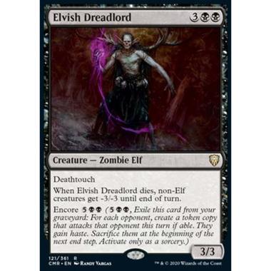 Elvish Dreadlord - Elvish Dreadlord - [CMR] [NM]