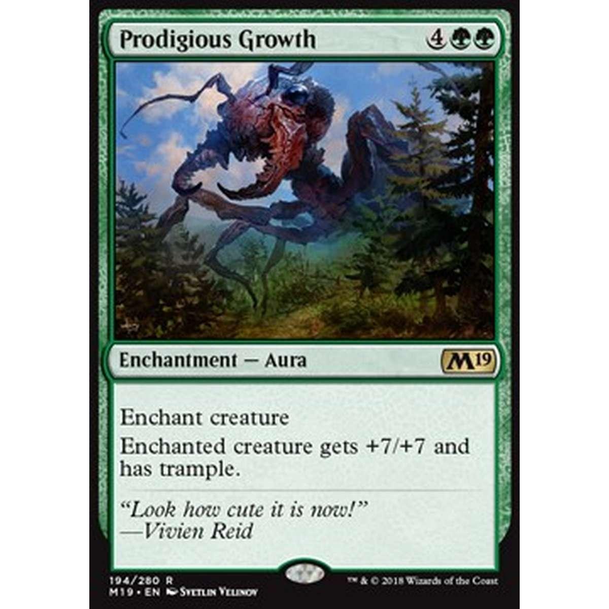 Prodigious Growth - Crescita Prodigiosa - [M19] [NM]