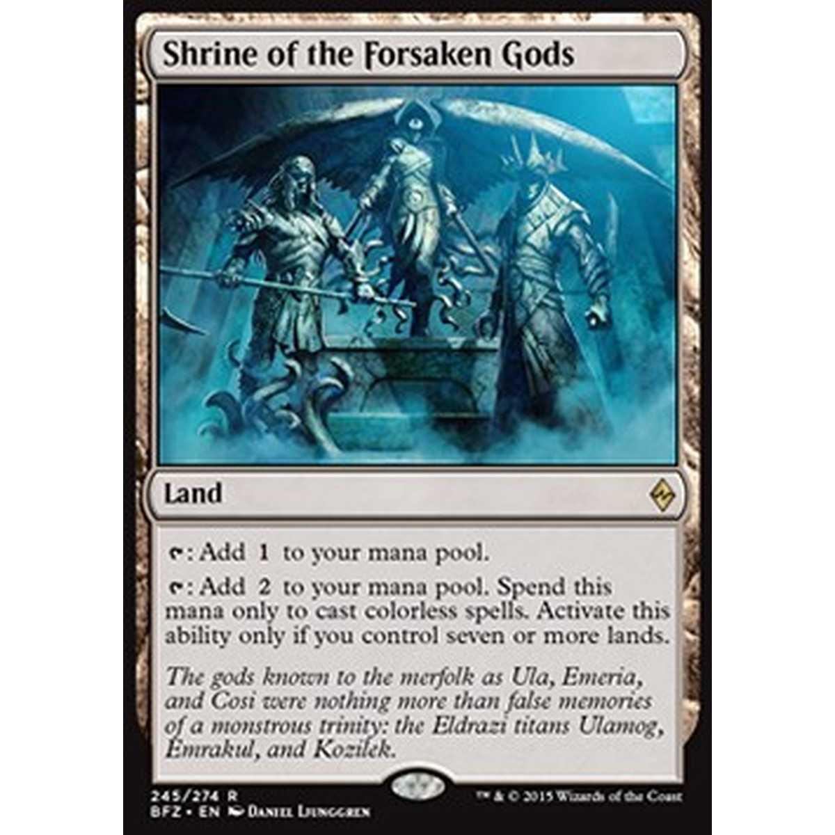 Shrine of the Forsaken Gods - Shrine of the Forsaken Gods - [BFZ] [NM]