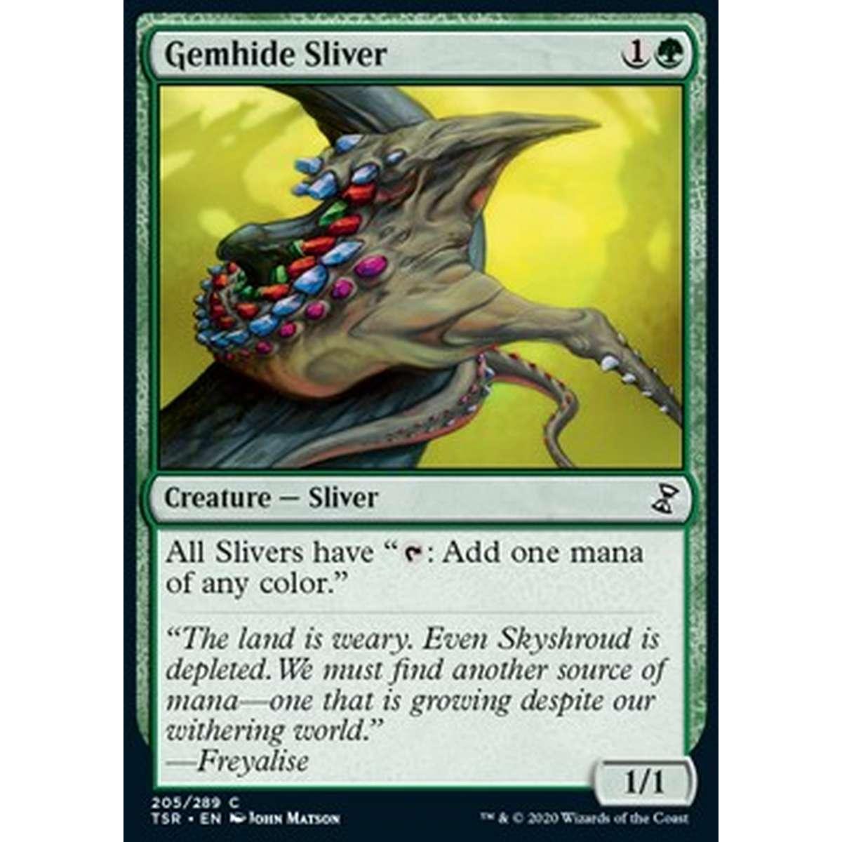 Gemhide Sliver - Gemhide Sliver - [TSR] [NM]