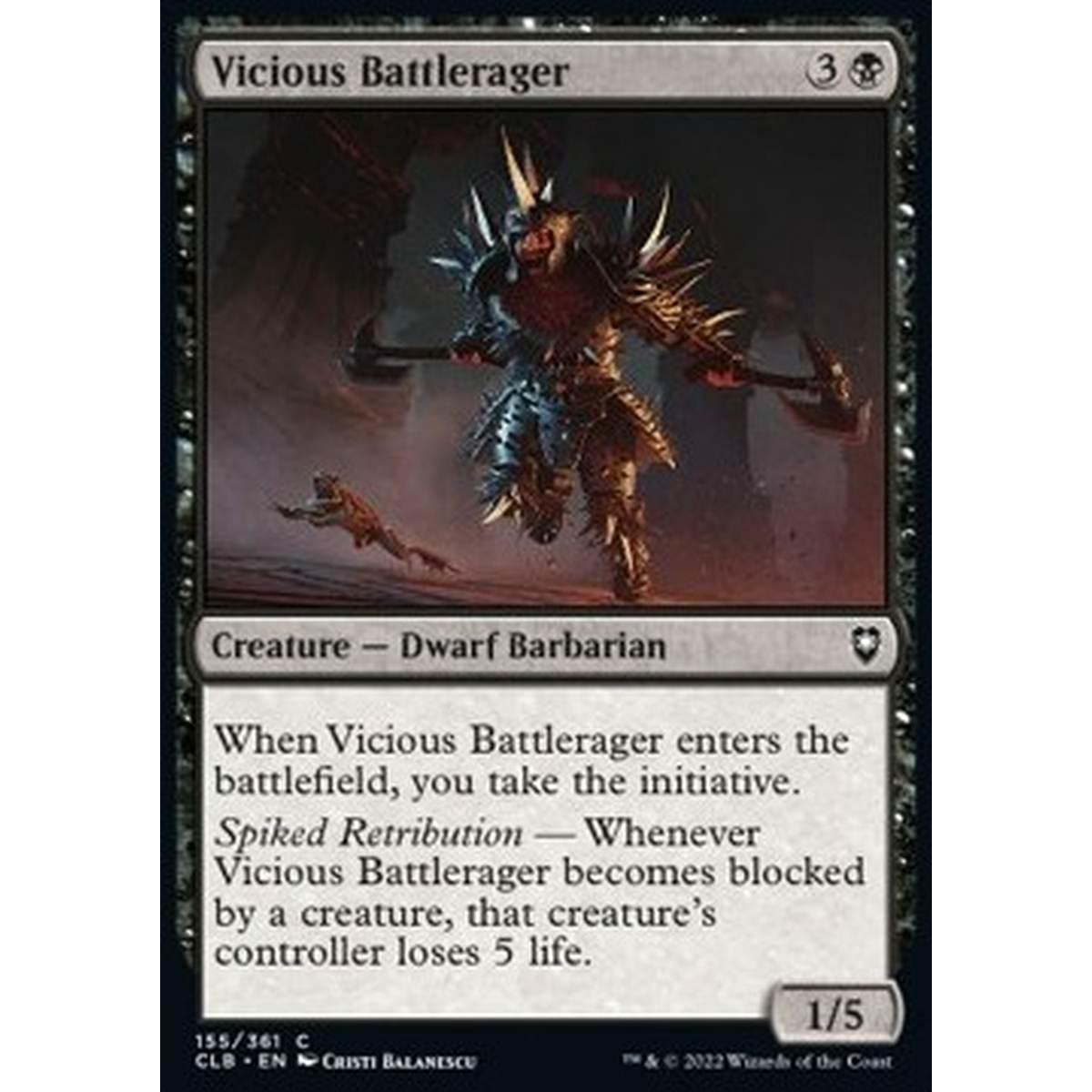 Vicious Battlerager - Vicious Battlerager - [CLB] [NM]