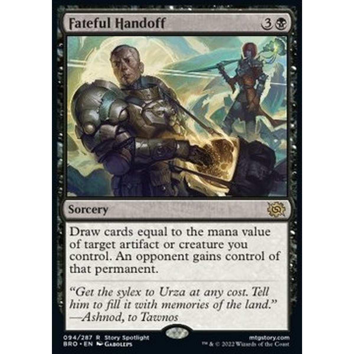 Fateful Handoff - Passaggio Fatidico - [BRO] [NM]