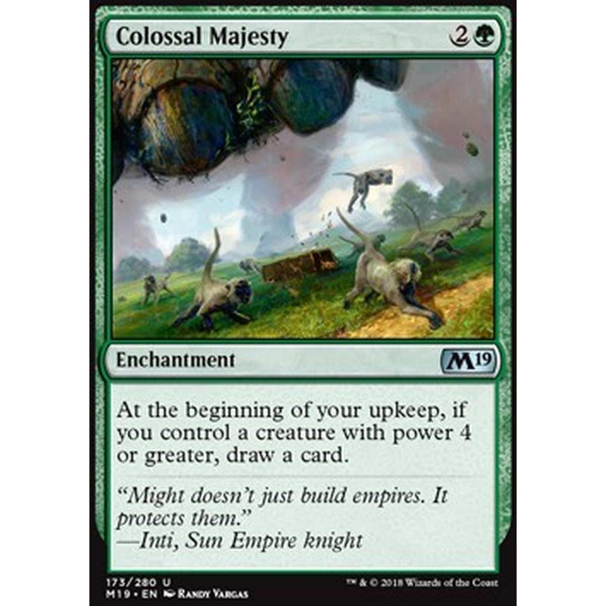 Colossal Majesty - MaestÃ Colossale - [M19] [NM]