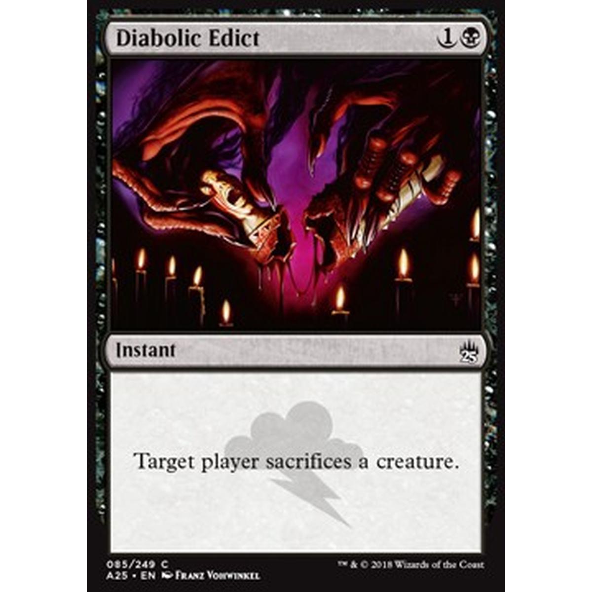 Diabolic Edict - Diabolic Edict - [A25] [NM]