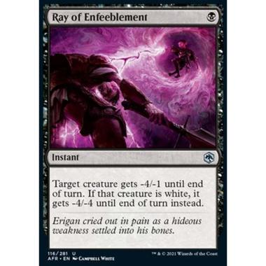 Ray of Enfeeblement - Ray of Enfeeblement - [AFR] [NM]