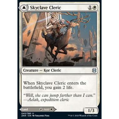 Skyclave Cleric // Skyclave Basilica - Chierica dell'Enclave Celeste // Basilica dell'Enclave Celeste - [ZNR] [NM] [Foil]