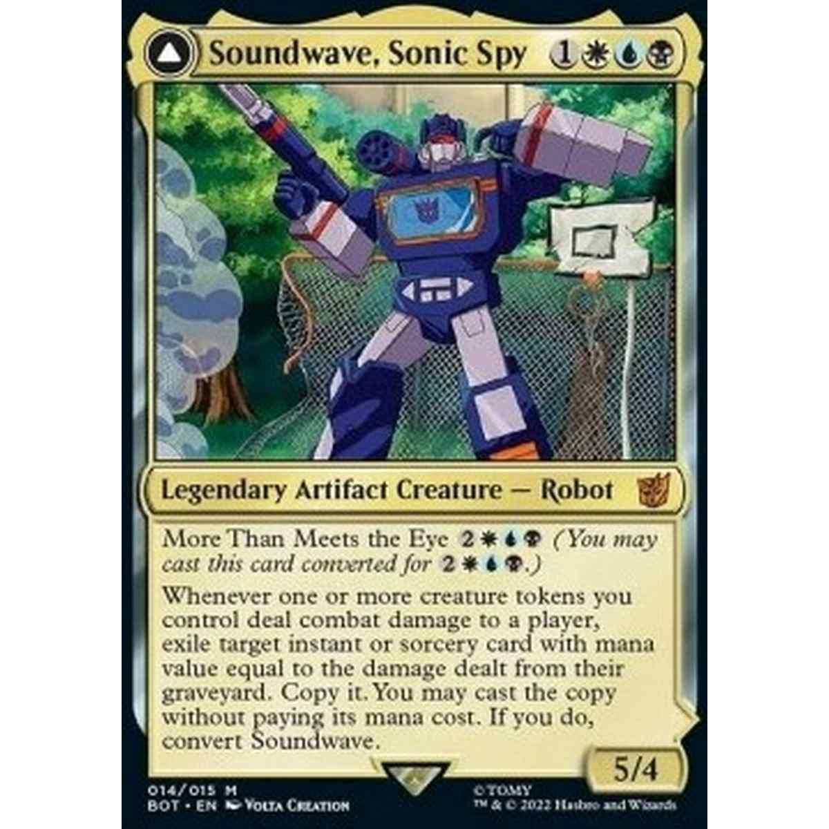 Soundwave, Sonic Spy // Soundwave, Superior Captain (V.1) - Soundwave, Sonic Spy // Soundwave, Superior Captain (V.1) - [BOT] [NM]