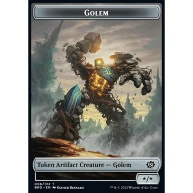 Golem Token (A */*) // Powerstone Token - Golem Token (A */*) // Powerstone Token - [XBRO] [NM] [Foil]