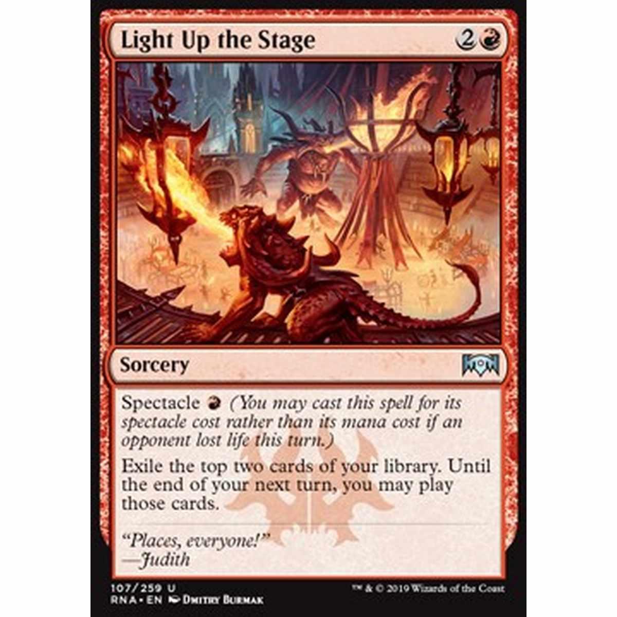 Light Up the Stage - Illuminare la Scena - [RNA] [NM]
