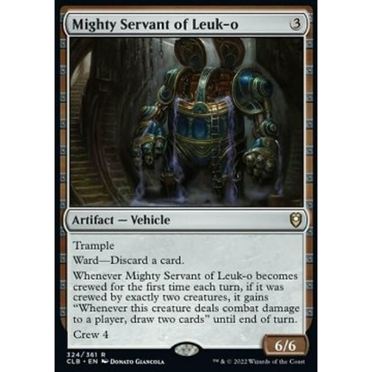 Mighty Servant of Leuk-o - Mighty Servant of Leuk-o - [CLB] [NM]