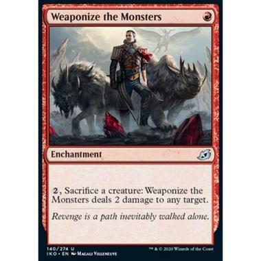 Weaponize the Monsters - Armarsi di Mostri - [IKO] [NM] [Foil]