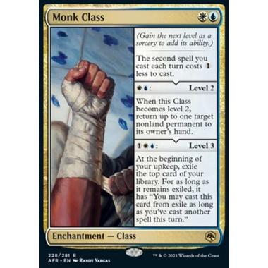 Monk Class - Classe del Monaco - [AFR] [NM]