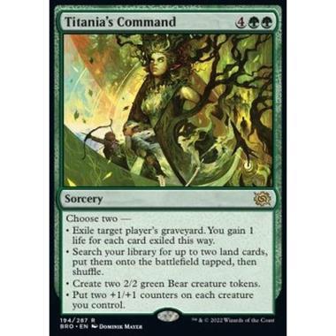Titania's Command - Comando di Titania - [BRO] [NM]