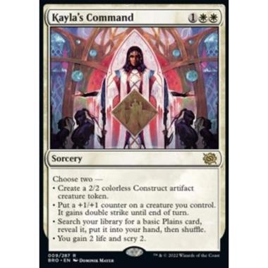 Kayla's Command - Comando di Kayla - [BRO] [NM]
