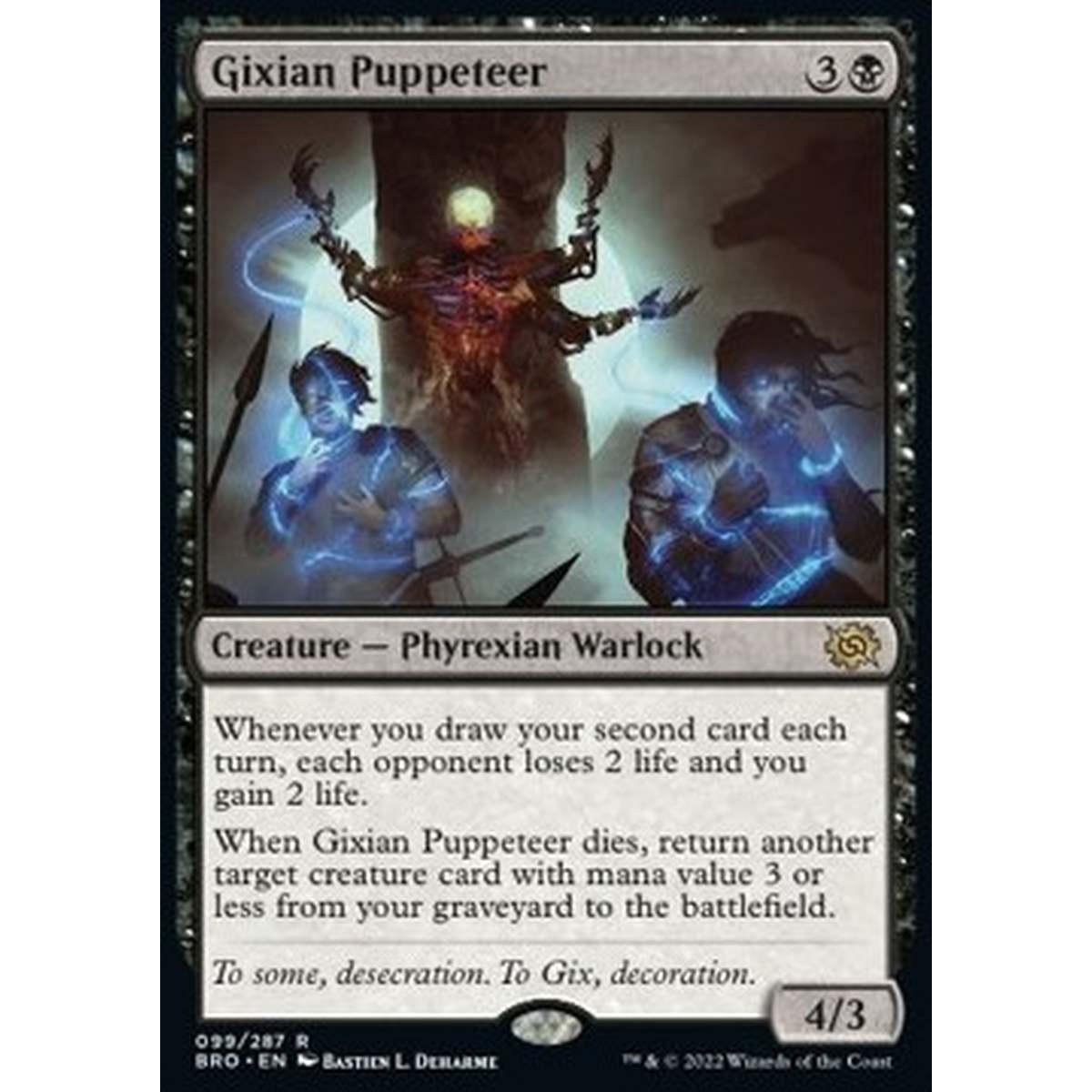 Gixian Puppeteer - Burattinaio Gixiano - [BRO] [NM]